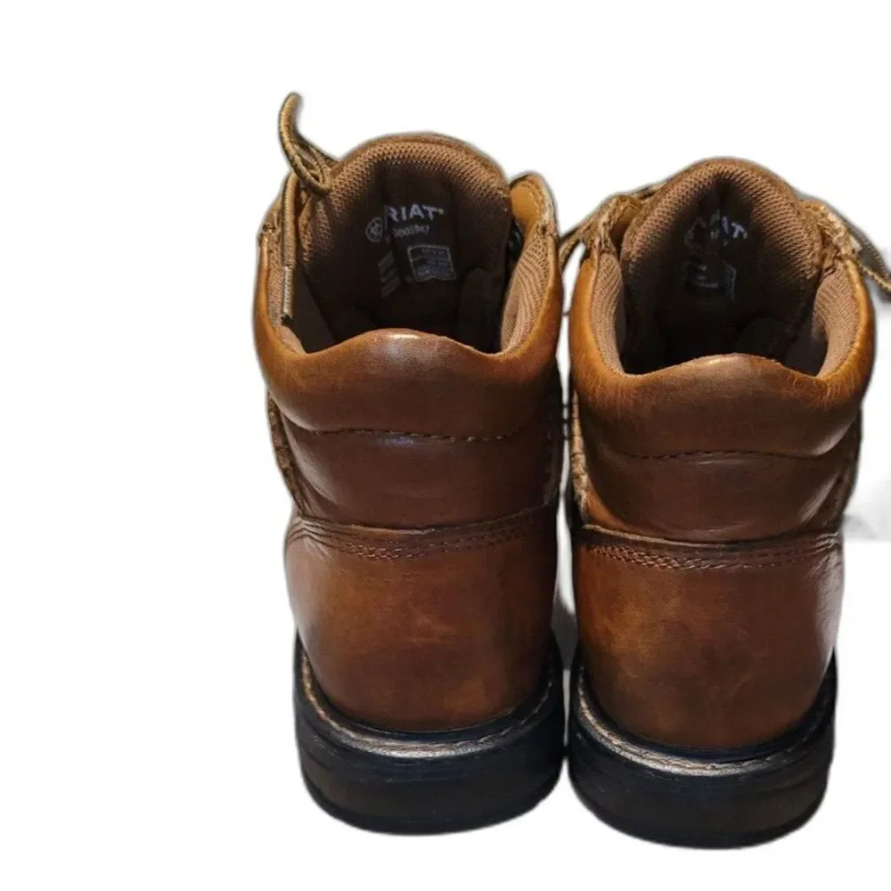 Ariat Women's Macey Leather Soft Toe Wide Width Work Boot